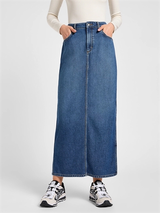 Lee Side Slit Maxi Skirt Weekend Chill